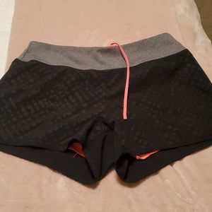 Shorts , size Small. Black and pink